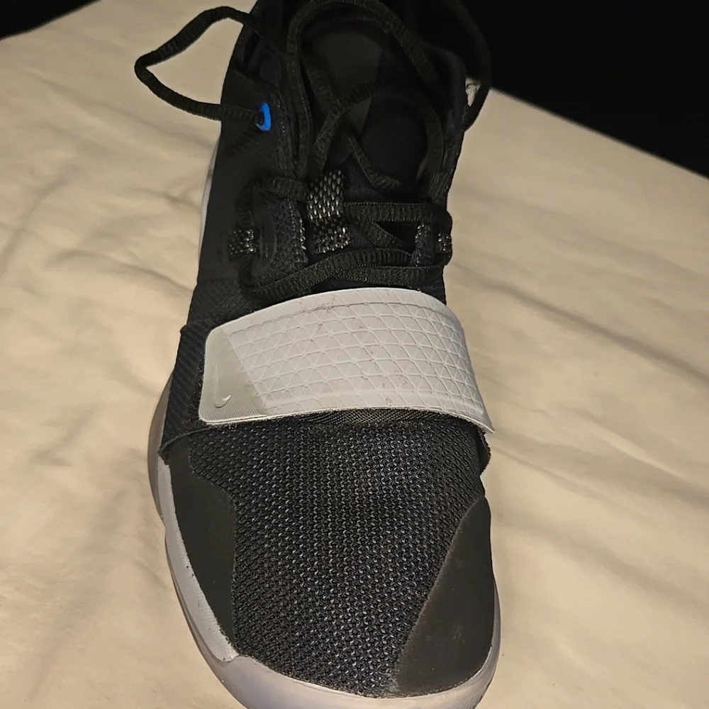 Nike PG 2.5 Photo Blue Black Gray Men's Basketball‎ shoes size 9.5 RARE
